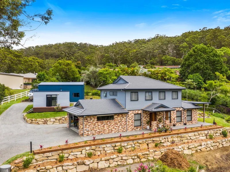 Brand New, Luxury Family Home on Acreage