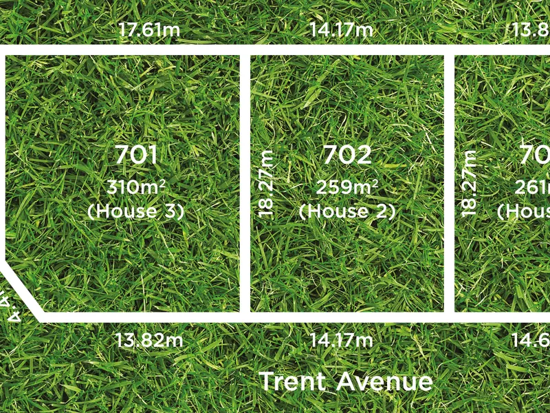 3 Torrens Title allotments. First Home Buyers & Investors!!! BUILD YOUR DREAM Designer HOME.