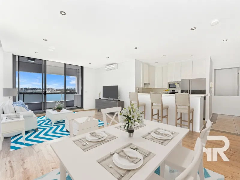 Stunning Water Viewed Timber Floor 2 Bedroom Apartment in the heart of Rhodes