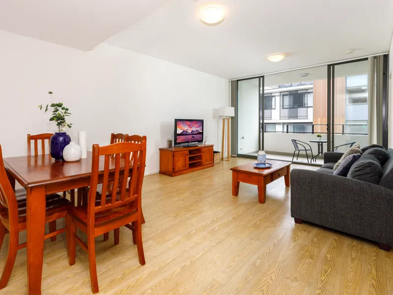 North Facing One Bedroom Plus Study Apartment