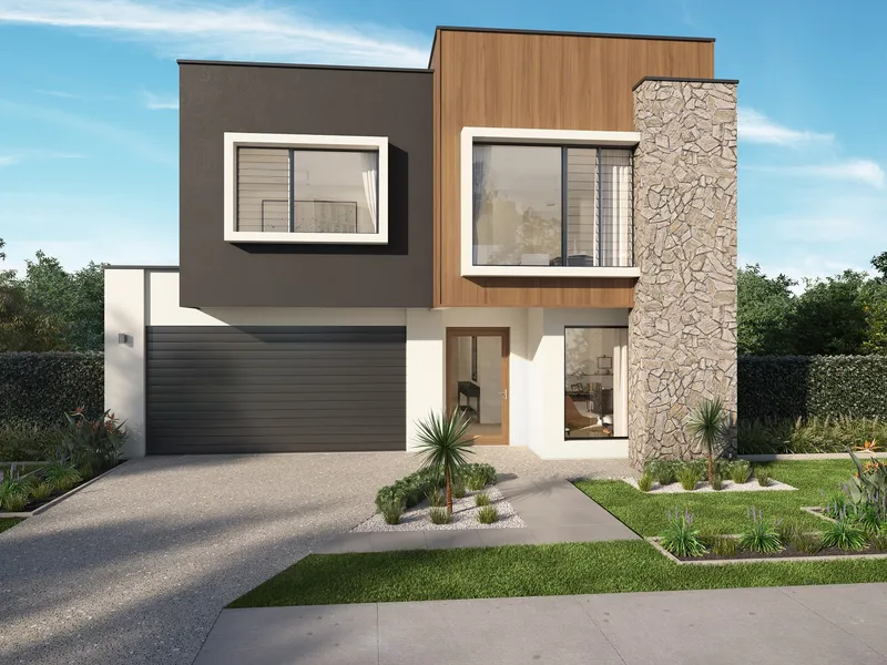 Superb double storey design by Bold Living. House and land package at Everleigh.