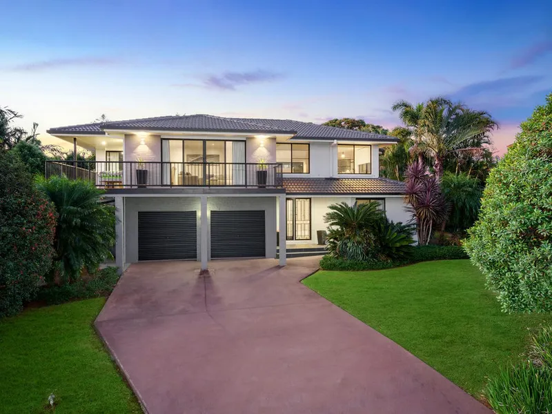 Impressive family home in elevated position