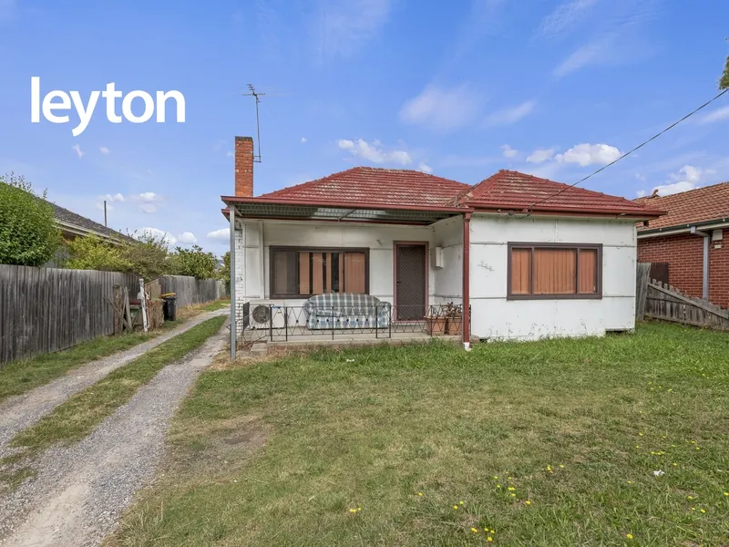 Golden Opportunity to Rebuild or to Develop in Noble Park!