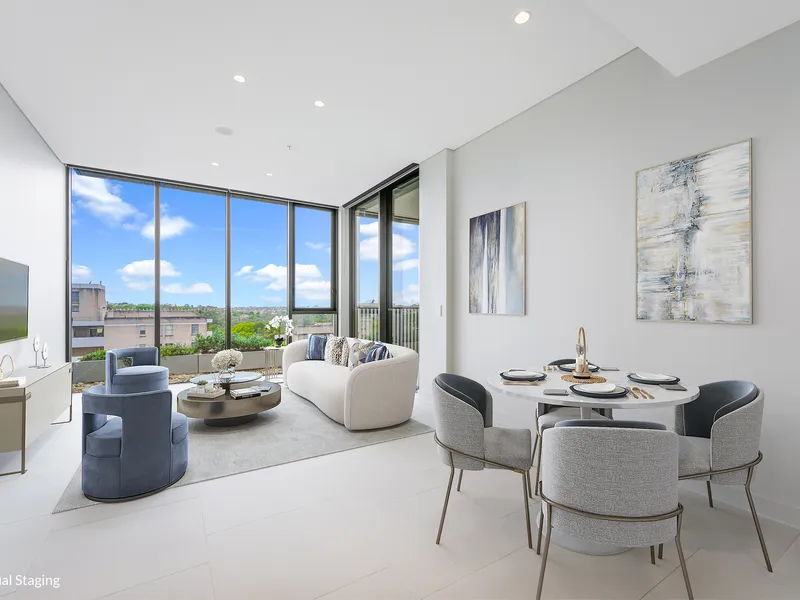 Brand new apartment with panoramic views