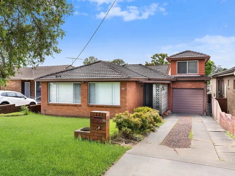 Family home offers excellent opportunity to update