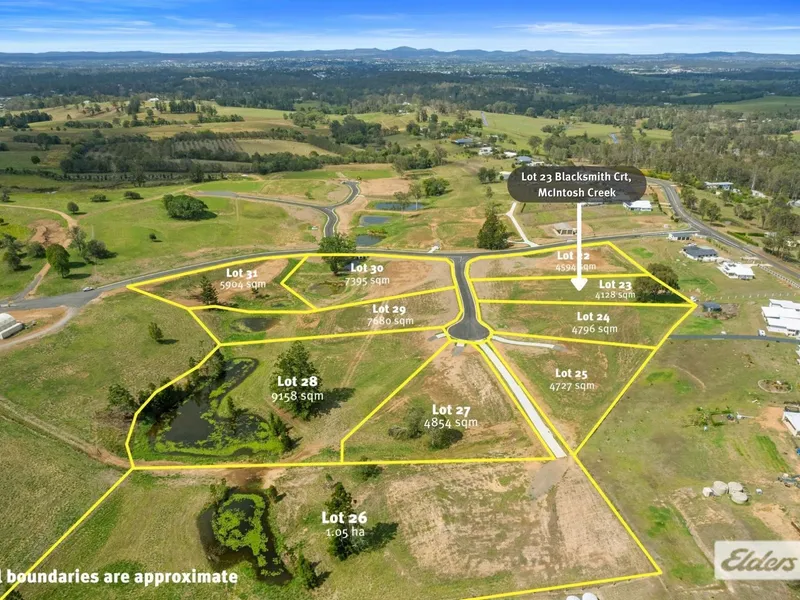 MCINTOSH PARK ESTATE - SMALL ACREAGE JUST GOT BETTER!