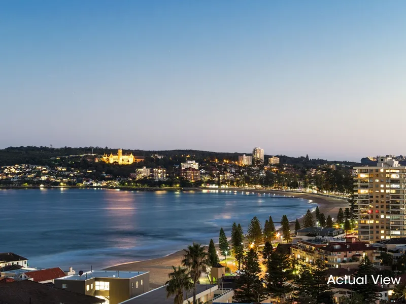 Trophy penthouse with resort-like facilities and postcard-perfect panoramas 