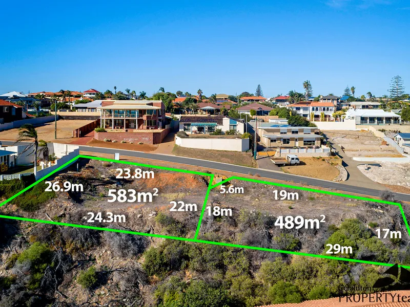 TWO BLOCKS WITH 180° VIEWS