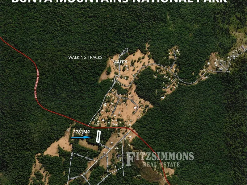 A BEAUTIFULL BLANK CANVAS TO BUILD YOUR HOLIDAY HOME at the BUNYA MOUNTAINS NATIONAL PARK