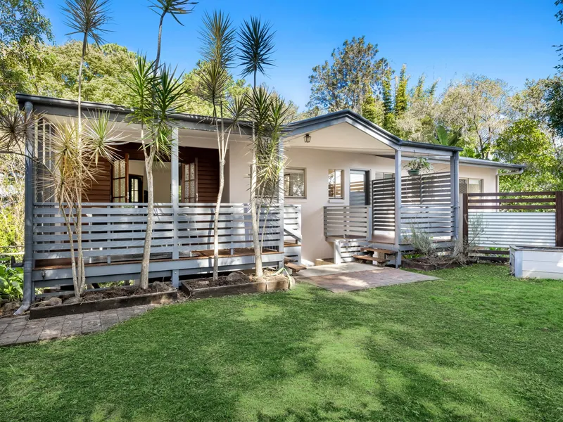 Private family living within a tranquil leafy setting