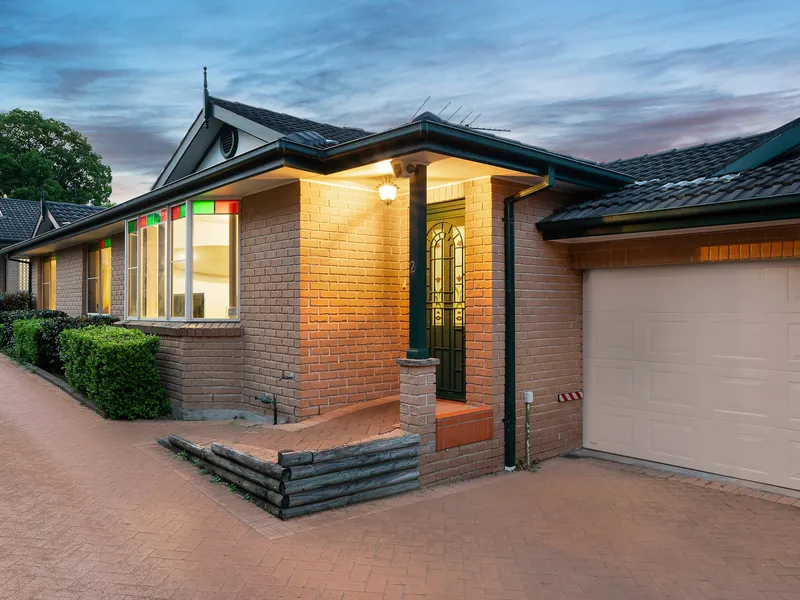 North facing villa in a private boutique complex
