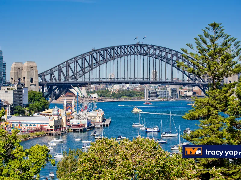 Stunning Harbor Bridge view two bedrooms with two car spaces