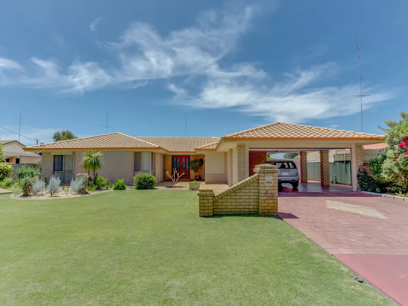 Large, secure and neatly presented family home