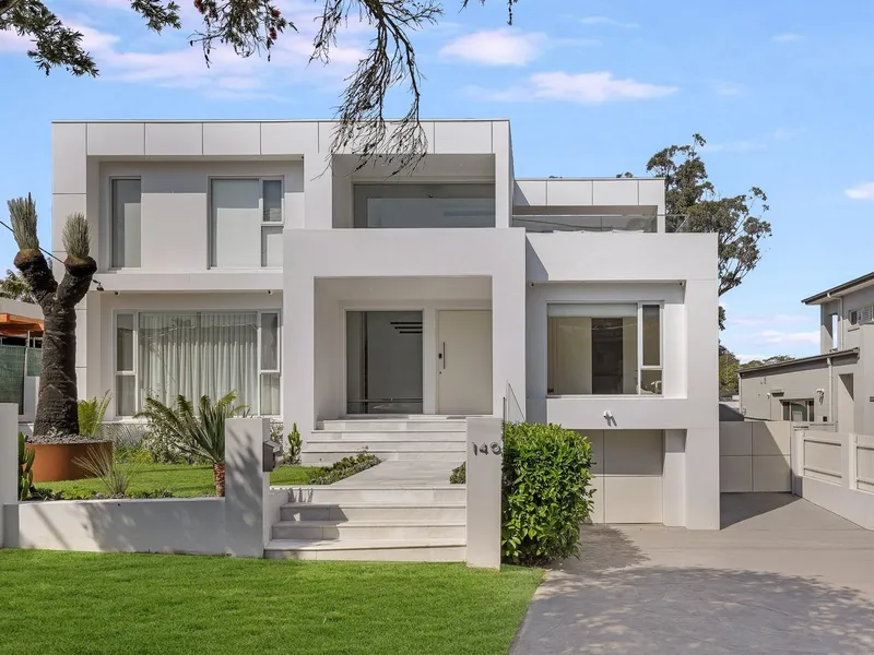 Stunning family home with picturesque water views