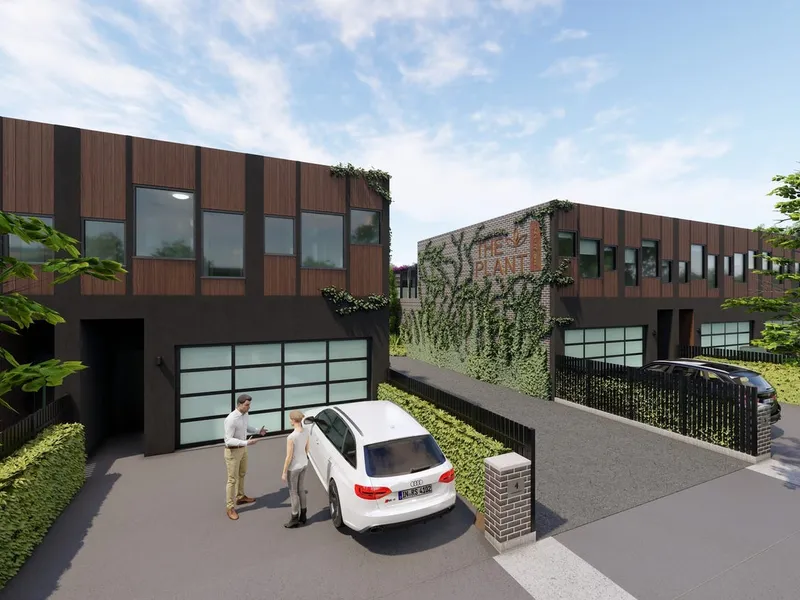 As new two-storey home with street frontage