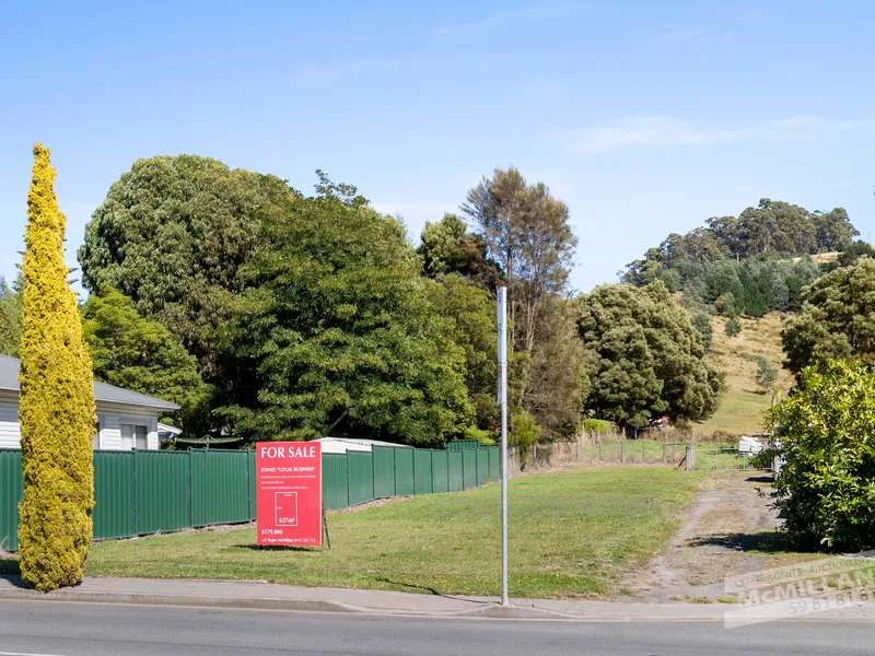 VACANT COMMERCIAL LAND TASMANIA