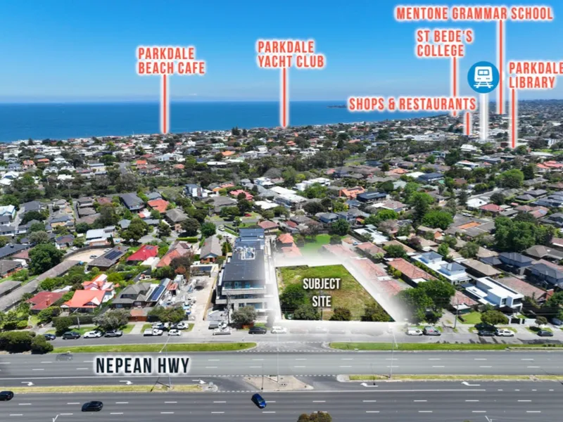 Prime Beachside Development Opportunity on 1509 m² (approx).