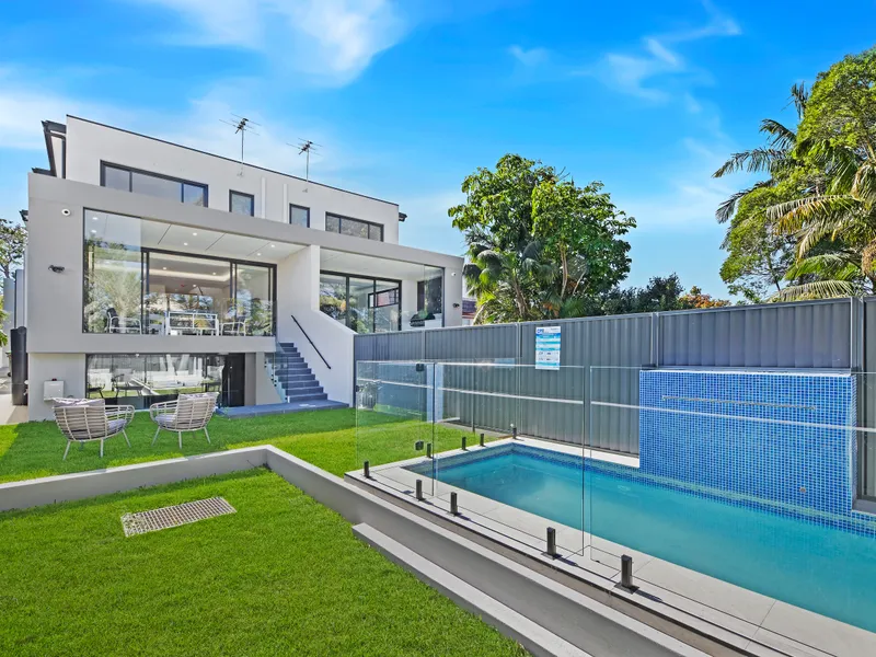 Three Level, Full-Brick Duplex with Inground pool