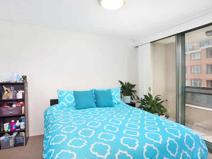 High level, One Bedroom apartment with lock up garage and separate  storeroom $739,000