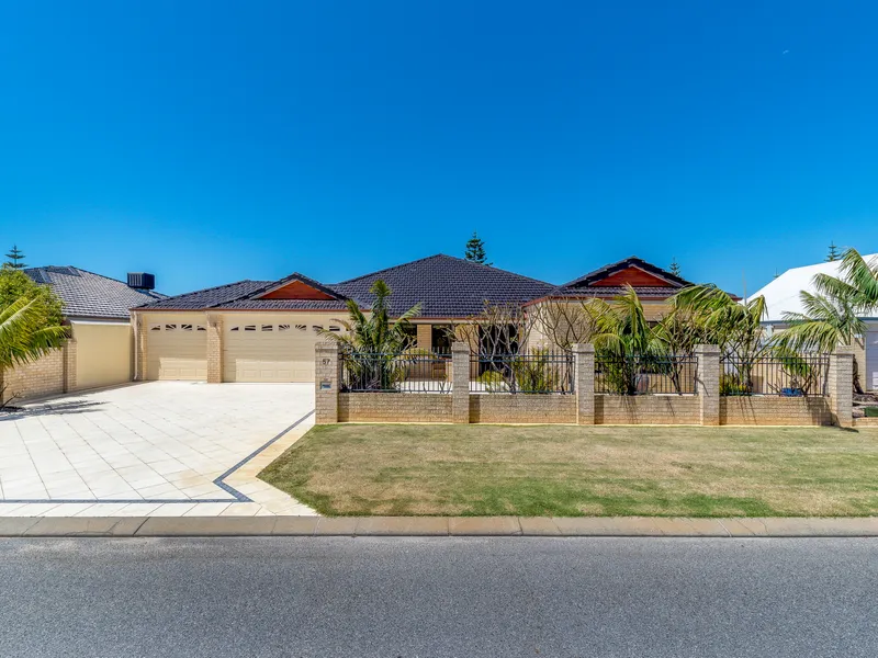 Luxurious family living within the prized Lagoon estate