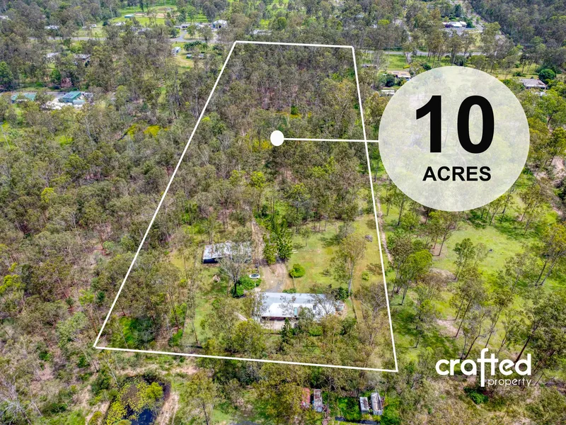 acreage life | Secluded Private Acreage Retreat + Plenty of Charm (Land: 10 Acres)