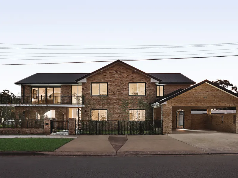 Renovated residence offering superb family living