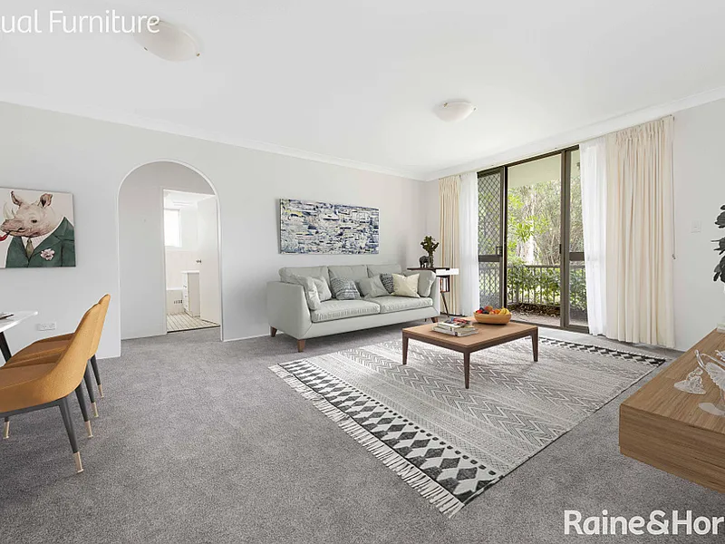 Serene, Spacious, two bedroom apartment with brand new carpet