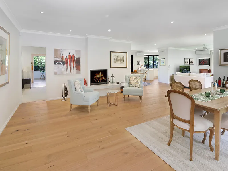 A private oasis set on a sensational one acre property