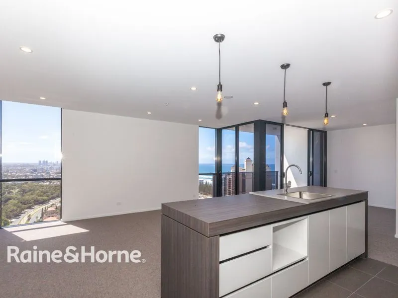 C Type 2 Bedroom + Study Apartment on the 34th Level