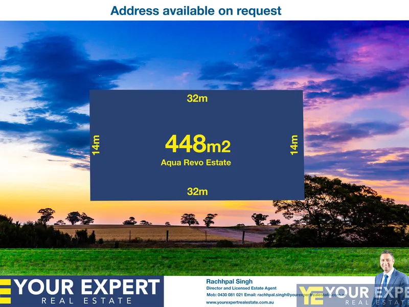 448m2 Titled Block, Aqua Revo Estate