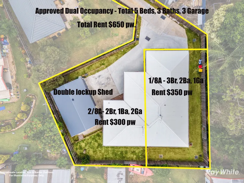 2 INCOMES, 1 YEAR NEW DUAL OCCUPANCY HOME WITH ABOVE MARKET 5.7%* RENTAL RETURN!