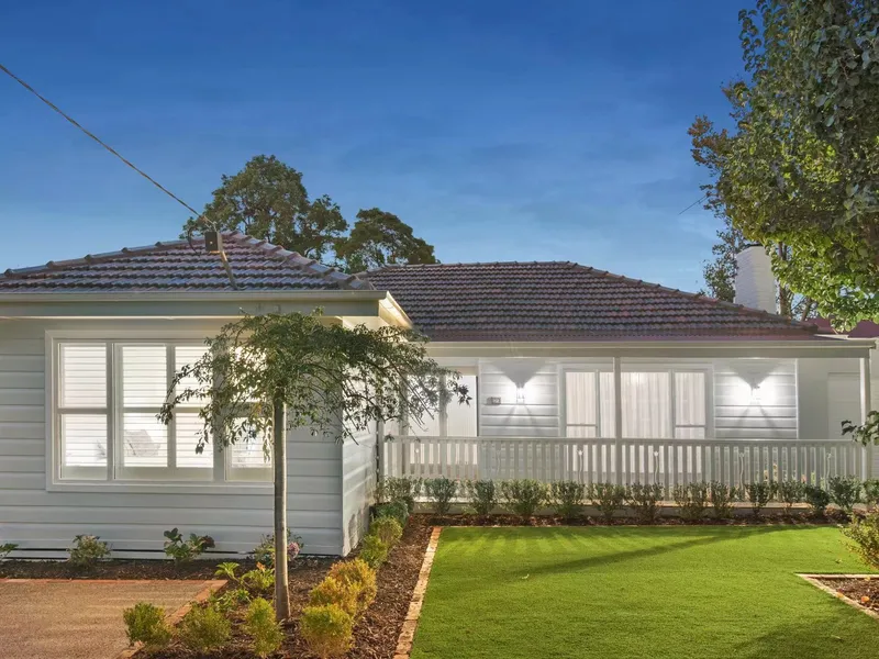 At the peaceful end of a tree-lined cul-de-sac, natural beauty combines with renovated sparkle inside this stylish four bedroom, two bathroom home