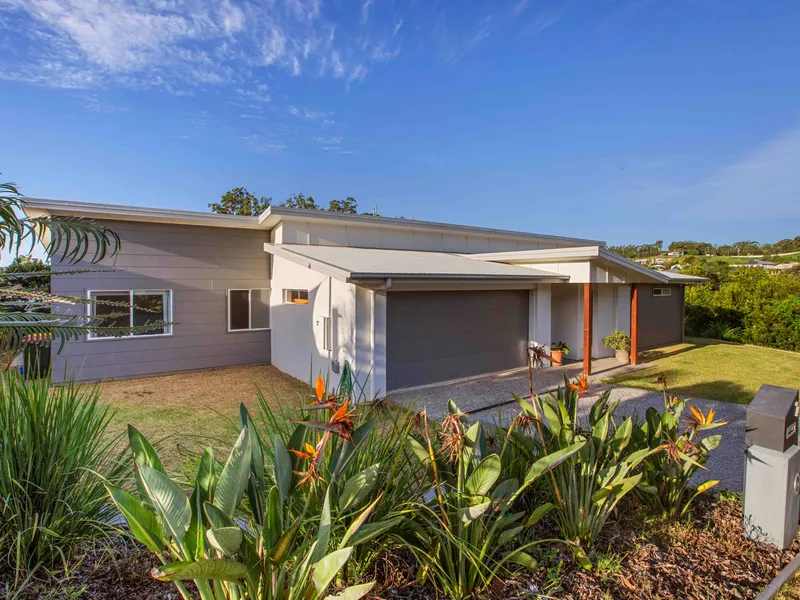 Elevated Contemporary Family home with Views!