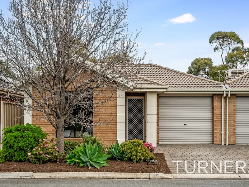 Modern, low-maintenance living in quiet, private setting