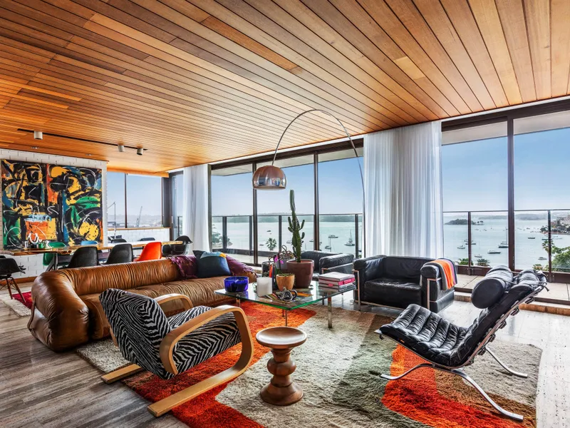 Two-level penthouse with epic north views