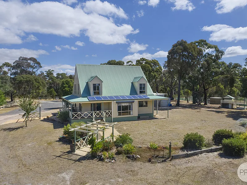 Commanding Double Storey Home On 20 Acres