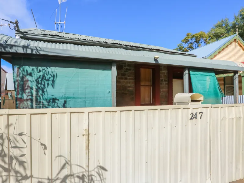 RENTED MINERS COTTAGE