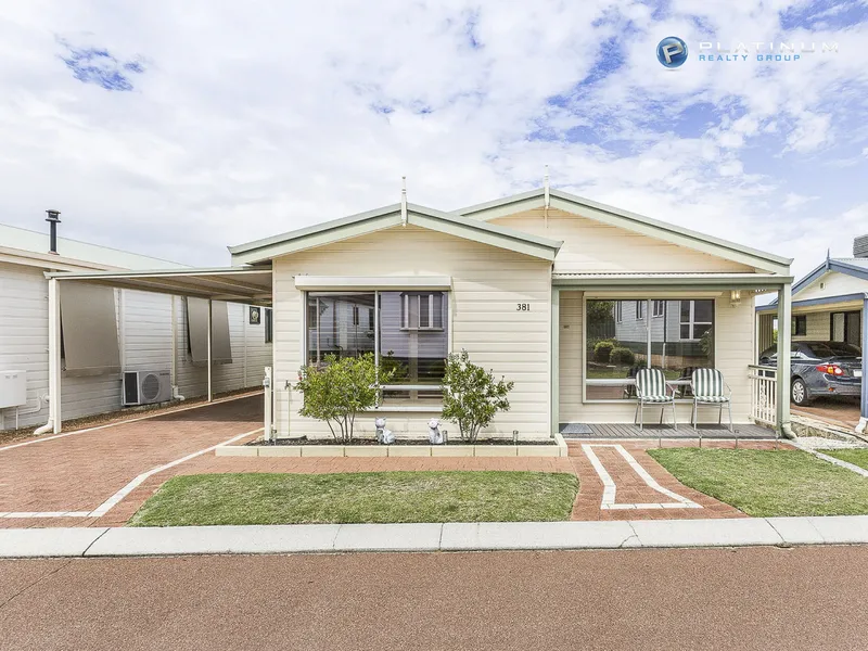 ALL OFFERS CONSIDERED,  WOULDNT YOU LOVE TO LIVE AT THE LAKE JOONDALUP LIFESTYLE VILLAGE FOR THE OVER 45'S