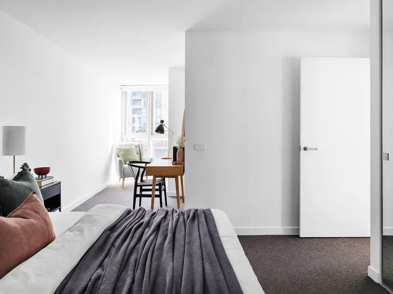 Light-filled 2-bedroom apartment. Buy now, settle in 6 months* Only 5% deposit*. Plus, save 50% on stamp duty*