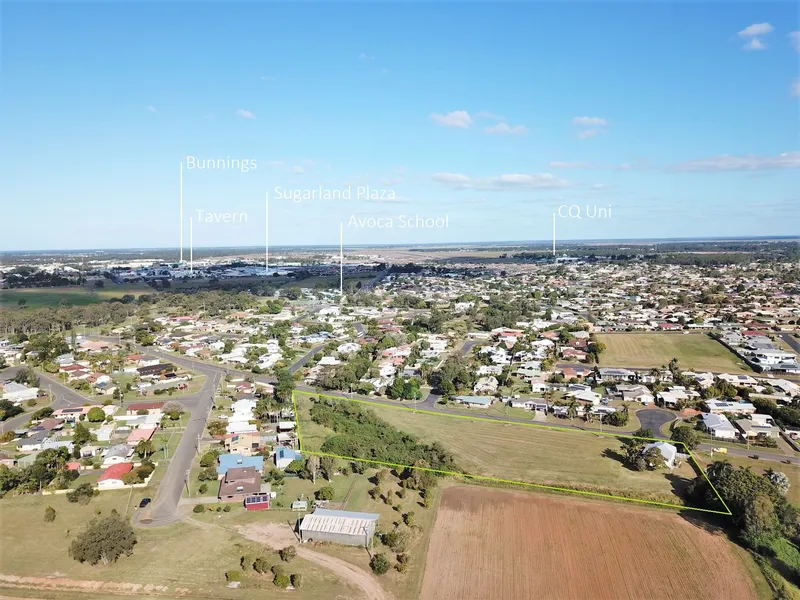 1.41 Ha in Town - What Could You Do Here ?