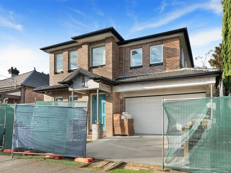 Magnificent home in-the-making in premier location