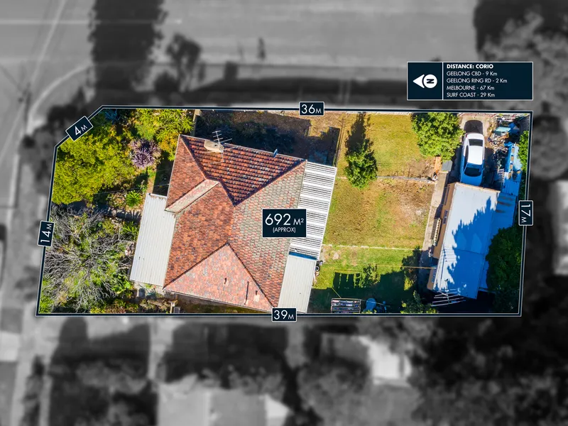 Rare investment opportunity set on 692m2 (approx.).