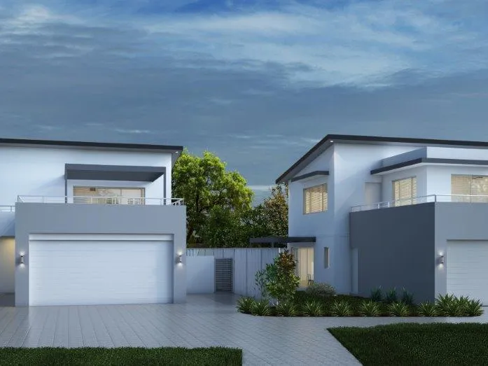 See footprints on the beach from your balcony