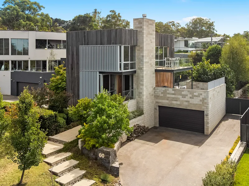 A contemporary architecturally designed home in the leafy heights of O'Connor.