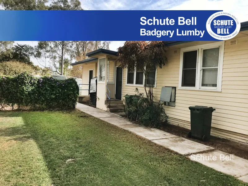Secluded 2 bedroom unit for rent