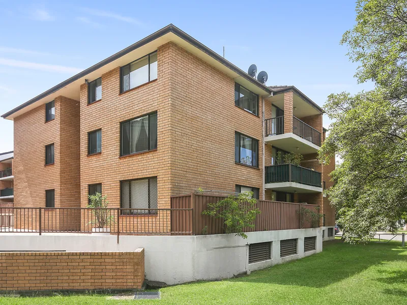 Quiet first floor apartment offers great convenience