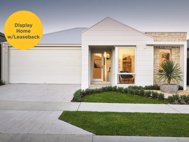 SOAK UP THE COASTAL SUNSHINE - BRAND NEW DISPLAY HOME WITH LEASEBACK