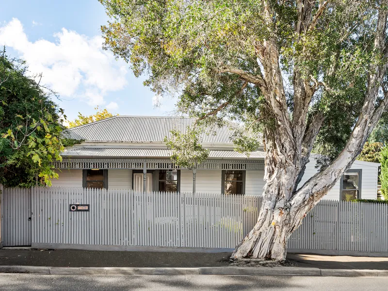 Period character, tasteful updates, and parkside appeal