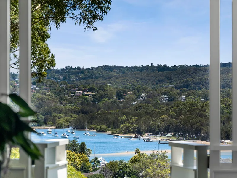 Polished lifestyle with a gorgeous Pittwater backdrop