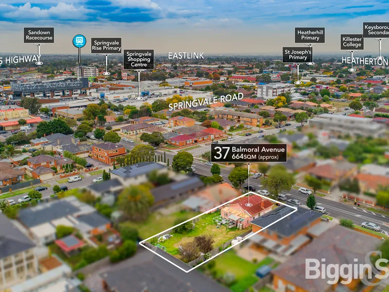 FIRST-CLASS OPPORTUNITY IN SPRINGVALE CENTRAL